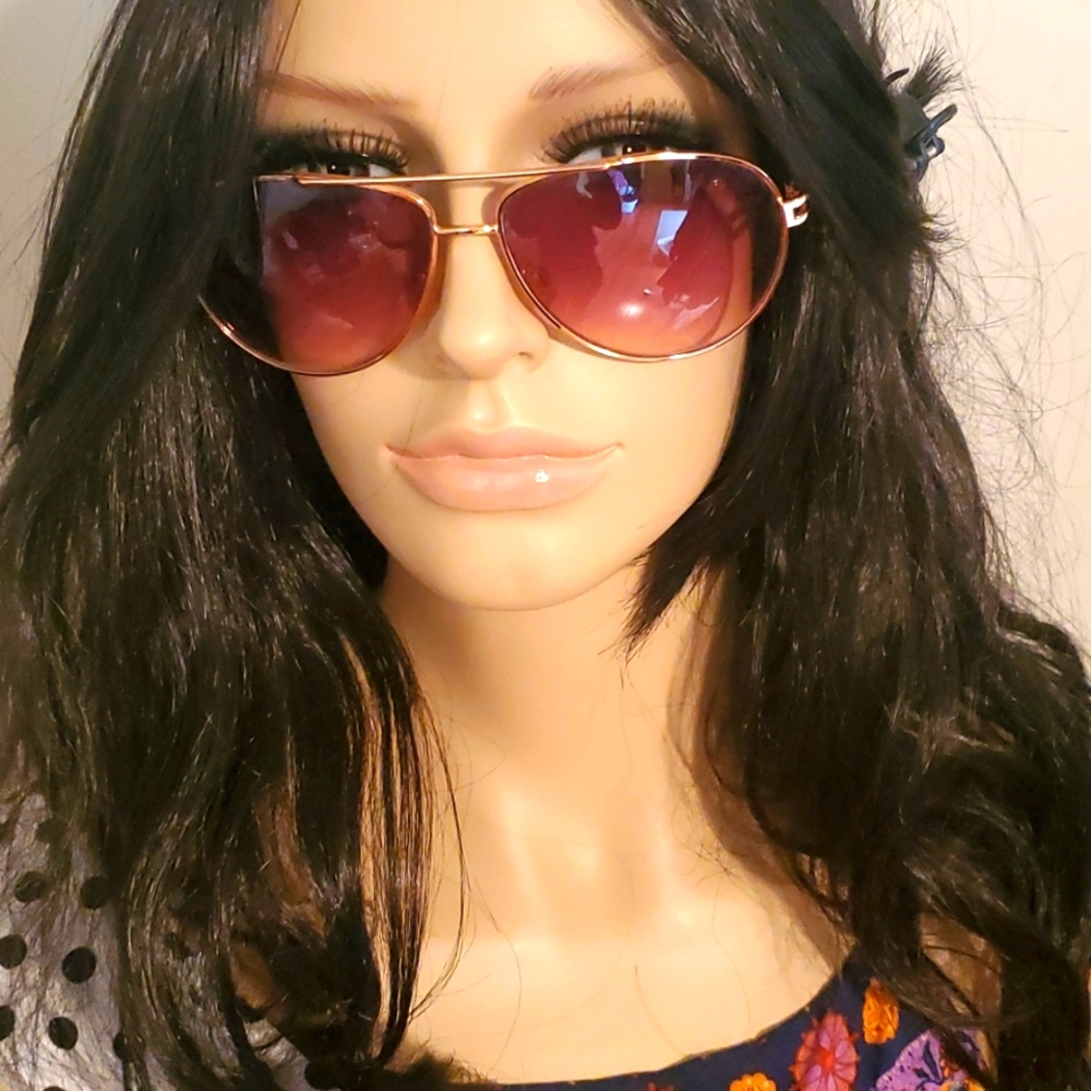 Sleek STEVE MADDEN Sunglasses RGLD GOLD STYLING